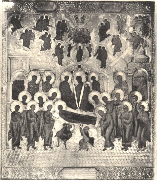 Главный иконостас Успенского храма и иконы местного ряда