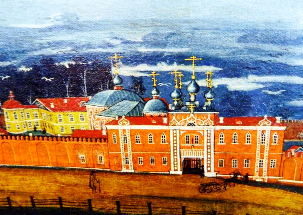 Мужской двор Преображенского старообрядческого монастыря